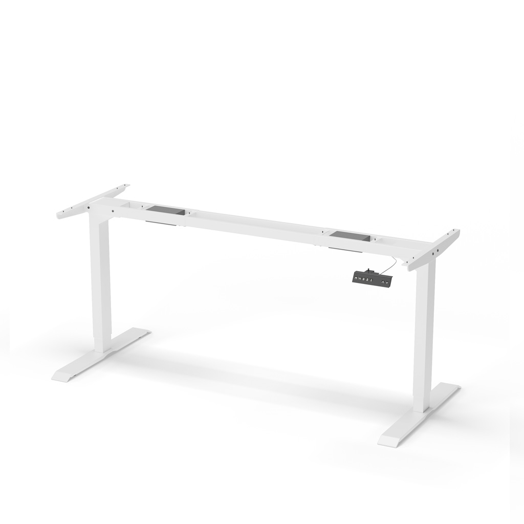 Standable struttura del tavolo bianco profondo