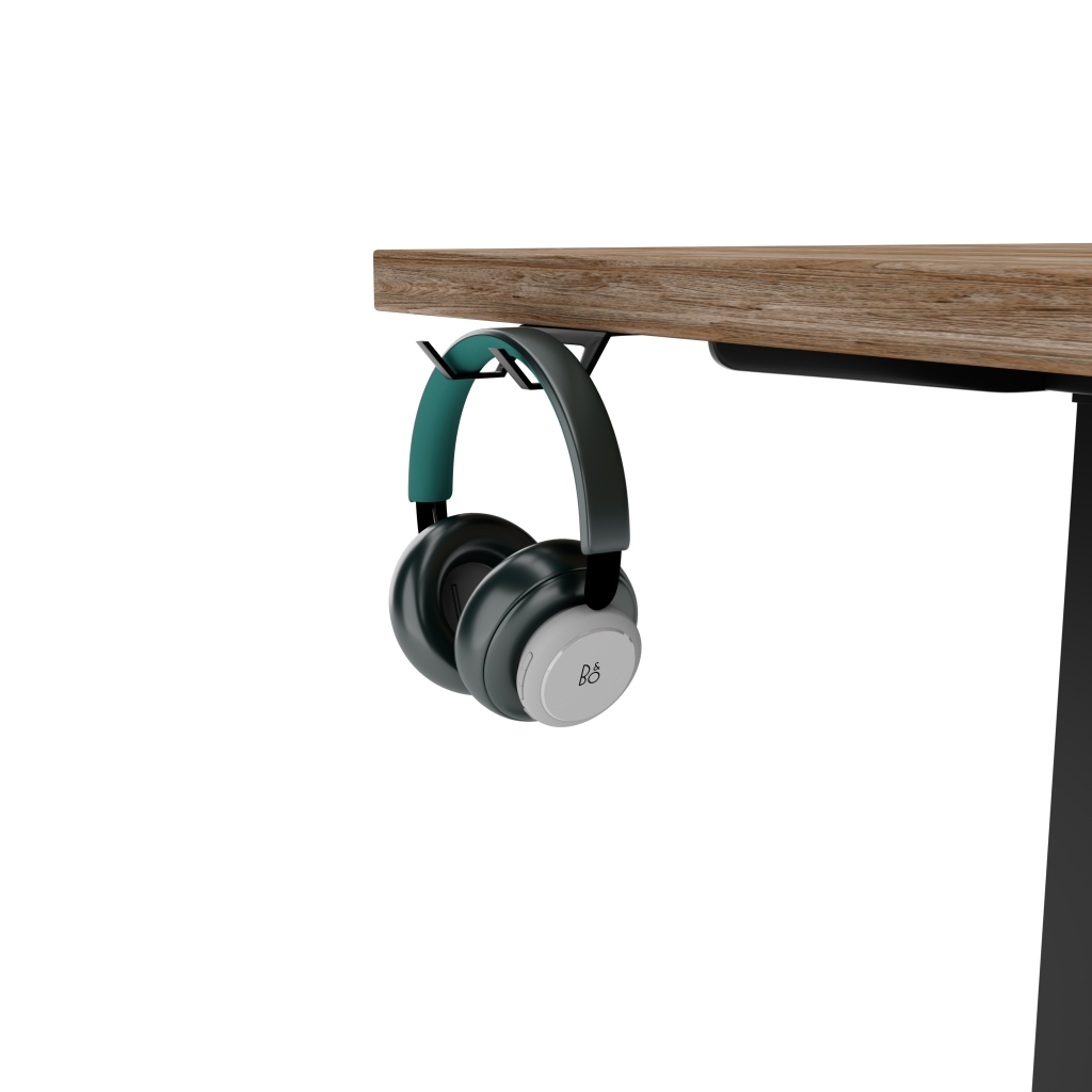 Walopola Kopfhörerständer-Aufhängerhalter, Schreibtisch-Taschenhalter -  Klemme am Schreibtisch-Aufhängerhaken | Platzsparender, universell