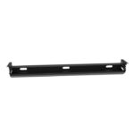 Standing desk cable tray black