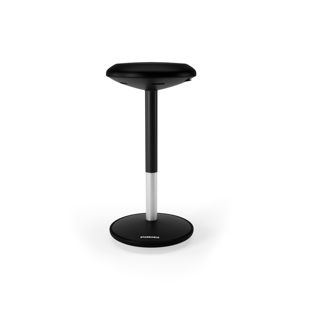 Standing stool BALANCE M black