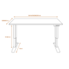 Standable Dimensioni della scrivania