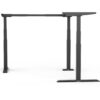 Standable L-Shape Tischgestell Seitenansicht