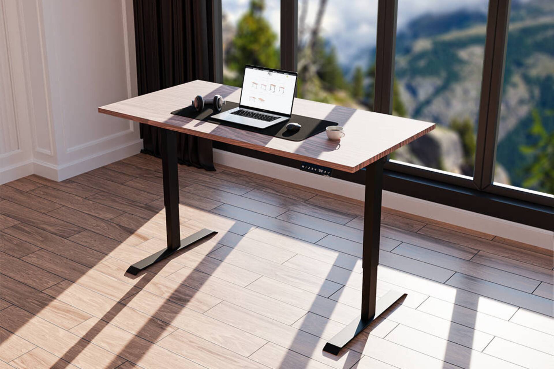 Ergonomischer höhenverstellbarer Schreibtisch von Standable